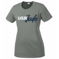 USA JUDO Women's Team Collection Script Short Sleeve