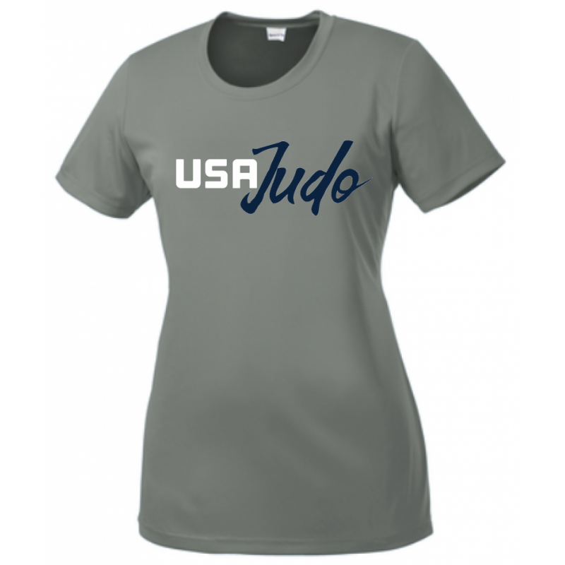 USA JUDO Women's Team Collection Script Short Sleeve
