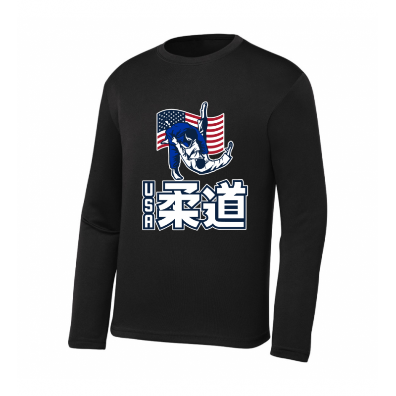 USA JUDO Youth Team Collection Victory Long Sleeve Tee